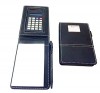 Libreta c/ Calculadora Negra