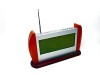 Reloj de mesa con radio